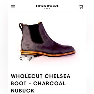 Brand new Dayton wholecut chelsea boot size 5.5 E fits men 6.5 or women 9.5.